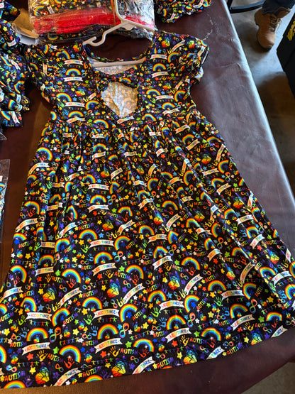 RTS Bow back short dress