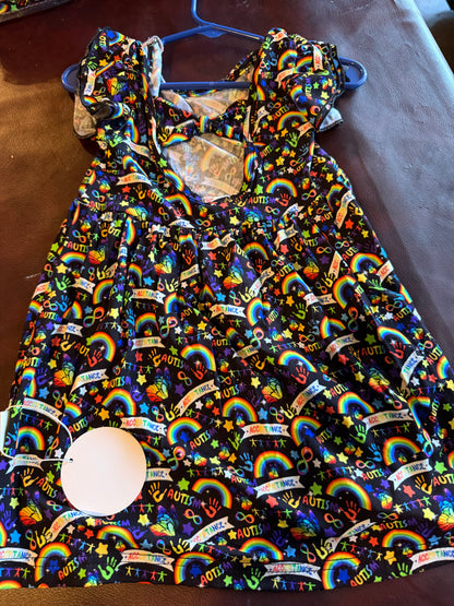 RTS Bow back short dress